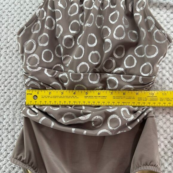 Magic Suit Swimwear Women S Mauve Silver One Piece Swimwear Pool Beach Wire - Picture 7 of 13